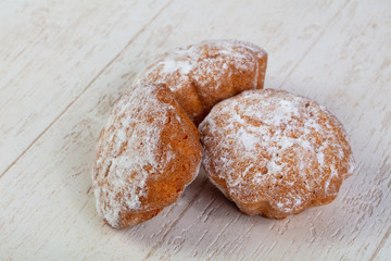 Delicious and sweet muffins
