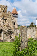 Cistercian order monastery abandoned in Carta, Sibiu county, in Romania
