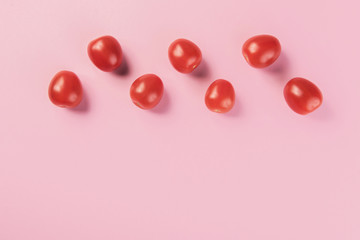 Tomatoes. Fresh salad. Vegetarian cuisine.