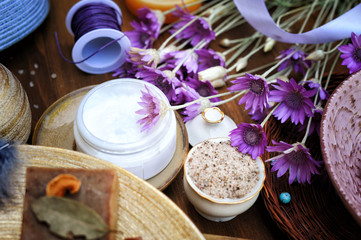 Fruit brown sugar scrub