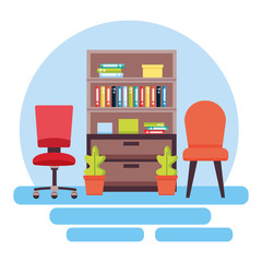 office bookshelf chairs