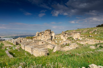 Fototapeta premium Hierapolis ancient city Pamukkale Turkey