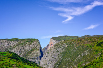 Fototapeta na wymiar Valla Canyon in Kure Mountains, Turkey