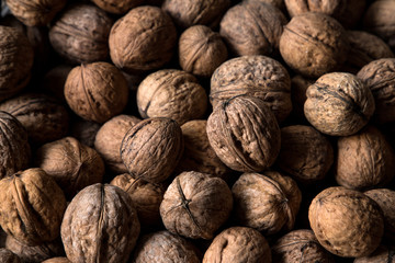 tasty walnuts background