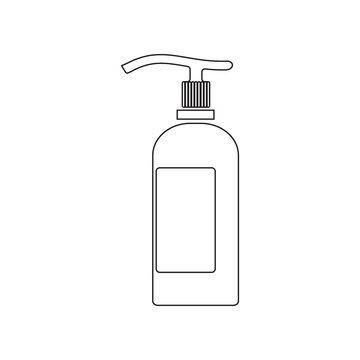 recommend clip art: tube for cream icon. Element of beauty salon for mobile concept and web apps icon. Outline, thin line icon for website design and development, app development