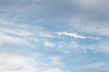 gentle clouds in the sky