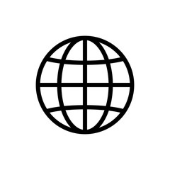internet - globe icon