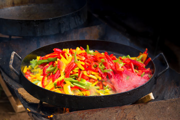 food to the plow disk typical of Argentine gastronomy