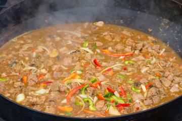 food to the plow disk typical of Argentine gastronomy