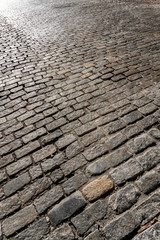 Old Cobble stone road