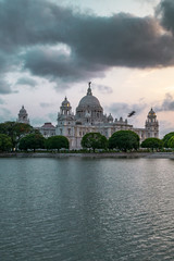 Fototapeta na wymiar Beautiful Victoria Memorial, Kolkata , West Bengal, India,