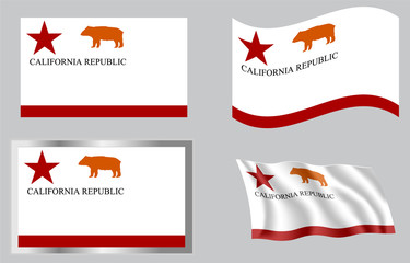 California Republic Flag of 1846