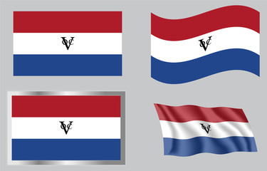 Dutch East India Company Flag of 1609