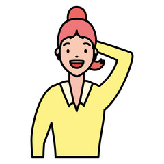 woman character portrait