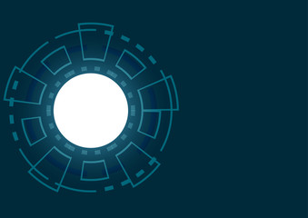 Abstract Digital background.Business growth transformation to digital and Successful financial technology.