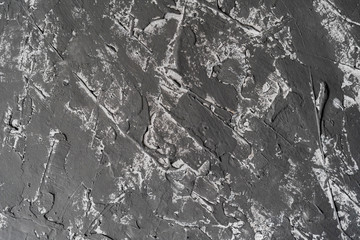 grey concrete floor in the old building, grunge surface, abstract textures