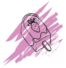 Popsicle illustration 