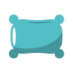 Pillow rest cartoo isolated