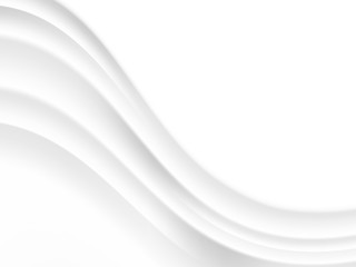abstract background vector white and gray tone, wave overlapping with shadow modern concept, space for text or message web and book design
