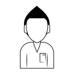person upper body cartoon