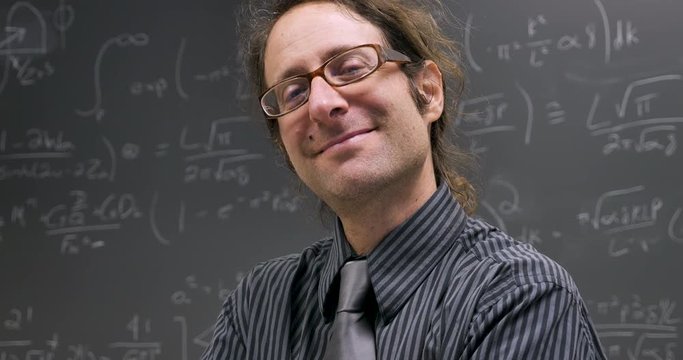 Confident proud smart man pointing at himself acknowledging his achievement
