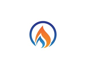 Fire flame Logo Template