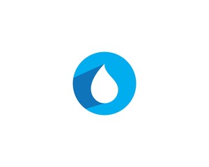 water drop Logo Template