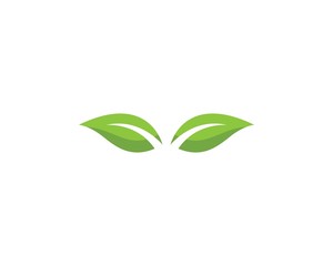 Green leaf logo