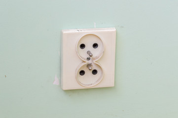 Electrical socket type E.