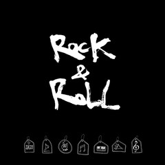 음악회 포스터 / 손으로 그린 음악 일러스트