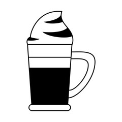 coffee cafe concept cartoon