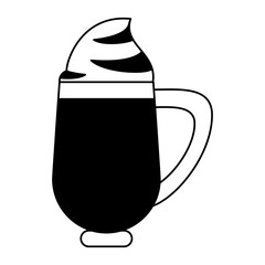 coffee cafe concept cartoon