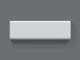 Fototapeta premium paper packaging box on dark background mock up