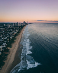 Mermaid Beach in Queensland