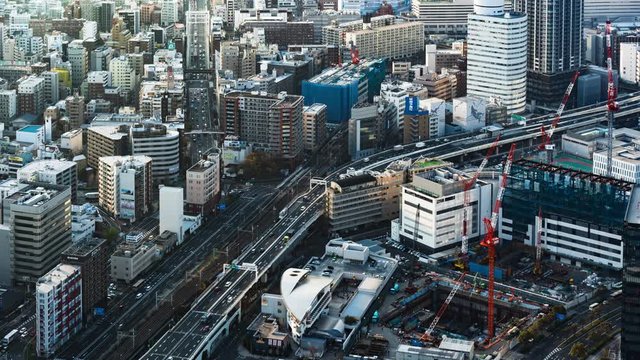 time lapse of Yokohama Cityscape, Japan