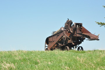Thresher and Blue Sky