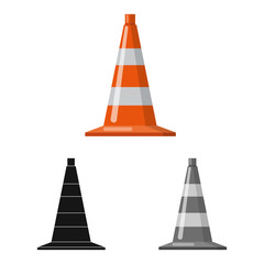 Vector design of car and rally sign. Set of car and race stock symbol for web.