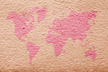 Obraz premium Yellow concrete wall background