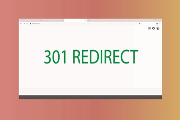 Illustrtion of 301 Redirect HTTP Status Code