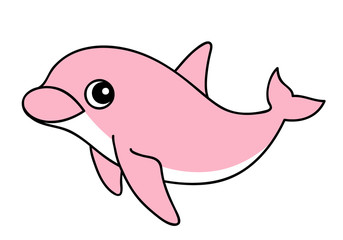 バンドウイルカ イラスト