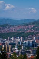 Sarajevo from Trebevic mountain