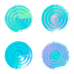 Set of abstract color modern graphic elements and shapes.  Logo, flyer, presentation, invitation, card template. Vector i