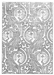 Christian illustration. Old image