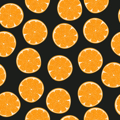 seamless wallpaper, orange, pattern