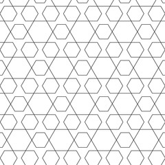 Modern stylish texture with monochrome design. Seamless pattern