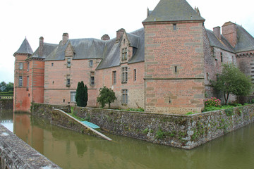 castle - carrouges - france © frdric