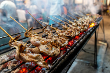 Filipino style chicken barbeque