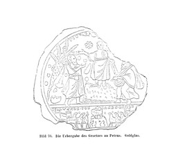 Christian illustration. Old image