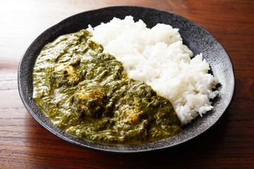 ほうれん草カレー