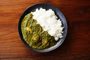 ほうれん草カレー